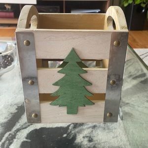 Christmas Card Decor Crate